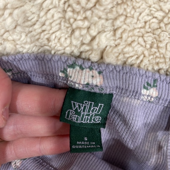 Wild Fable Purple Floral Tank Top - Picture 4 of 4